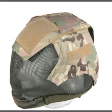 V6 Strike Сталь анфас маска снаряжение Emerson Пейнтбол тактическая маска для лица с Мультикам BD9163C
