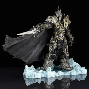 

21CM WOW DC7 FALL OF THE LICH KING ARTHAS Doll Toy Cartoon ARTHAS Display Model Toy Collection Children Birthday Gift