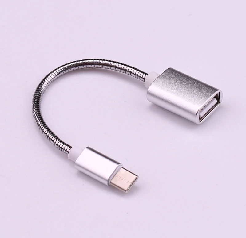 Оплетка type C USB OTG Кабель-адаптер кабель передачи данных для huawei P20 OPPO VIVO Tablet PC для Samsung Galaxy S8 S9 Plus смартфонов