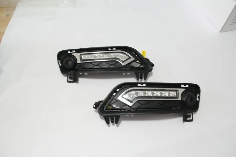 LED Противотуманные фары комплект для BMW F25 X3 2011 2012 2013 2014 LED противотуманных фар высокой яркости заменить лампу бесплатная доставка