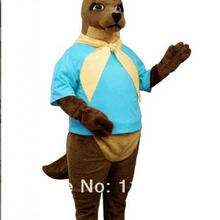 Талисман Синий кенгуру талисмана обычай Необычные костюмы аниме косплей комплекты Mascotte Необычные платье карнавальный костюм