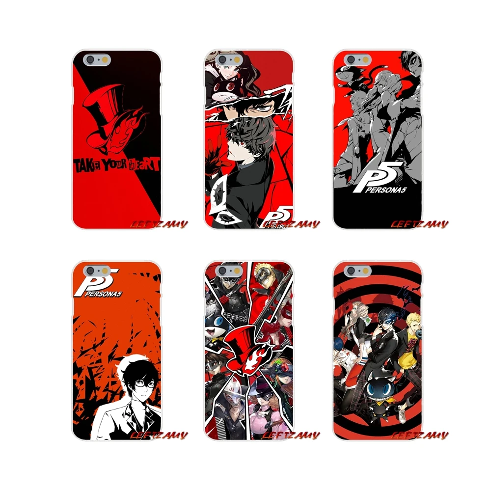 Мультфильм аниме Persona 5 для спортивной камеры Xiao mi 6 A1 Max x 2 5X 6X Red Примечание 5A 4X 4A A4 4
