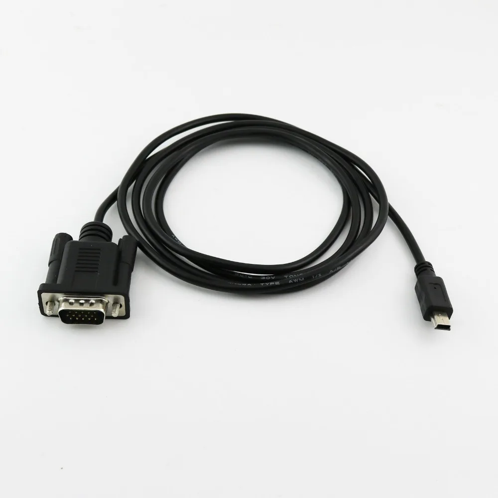 5x1,5 м/5 футов для портативный плеер evd/DVD USB Mini 5pin штекер для VGA 15pin штекер кабель со штыревым разъемом шнур
