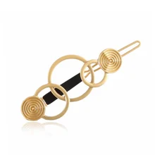 SMJEL Лето круглая заколка для женщин и девочек вечерние винтажные спиральная завивка волос аксессуары ювелирные изделия золотые заколки для волос bijoux