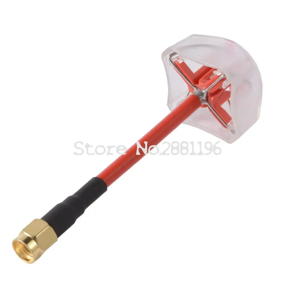 

1pcs FPV 5.8G 5.8ghz 4 Blade Receiving Aerial Antenna Straight/Bore 4 Leaf Clover AV Transmission RHCP Connector w/case