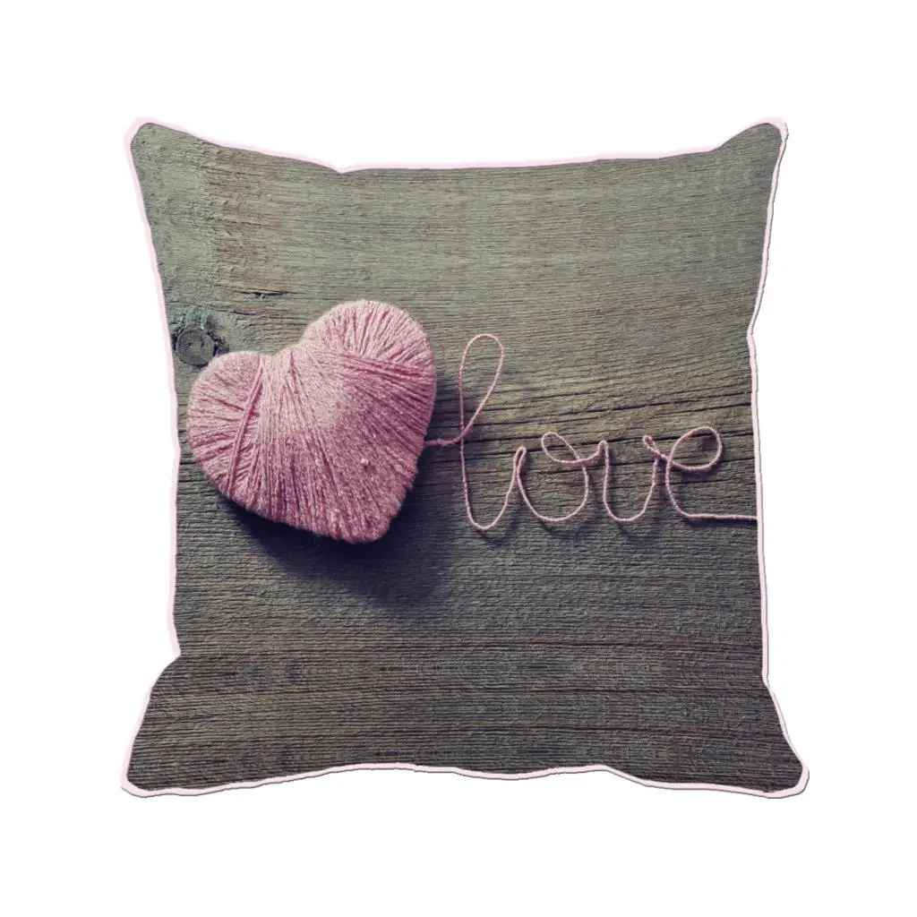 Popular Brown Pillows Decorativebuy Cheap Brown Pillows - Pink Woolen Yarn Heart Shape With Love Printed Customized Brown Cushioncover Wedding Home And Sofa popular brown pillows decorativebuy cheap brown pillows - pink woolen yarn heart shape with love printed customized brown cushioncover wedding home and sofa