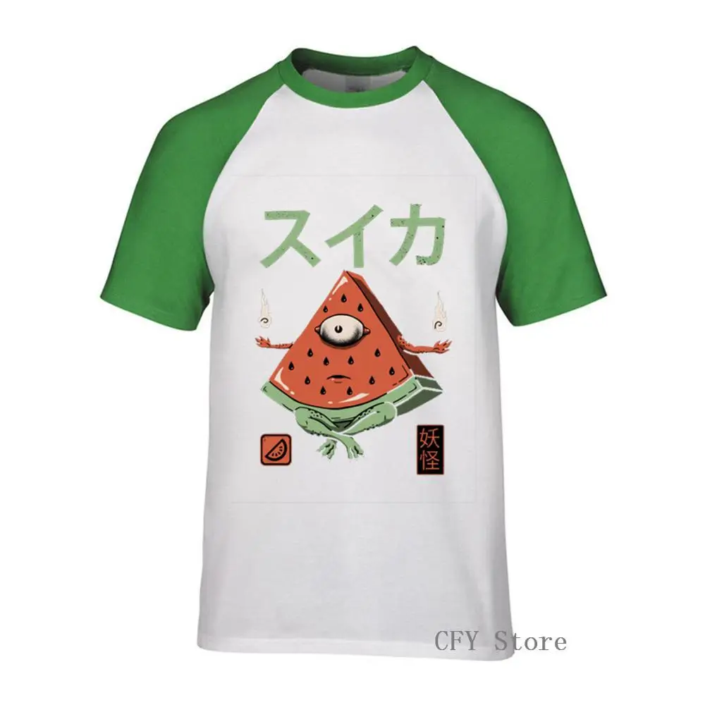 Мужская забавная рубашка Yokai spirit ghost monster футболка с коротким рукавом