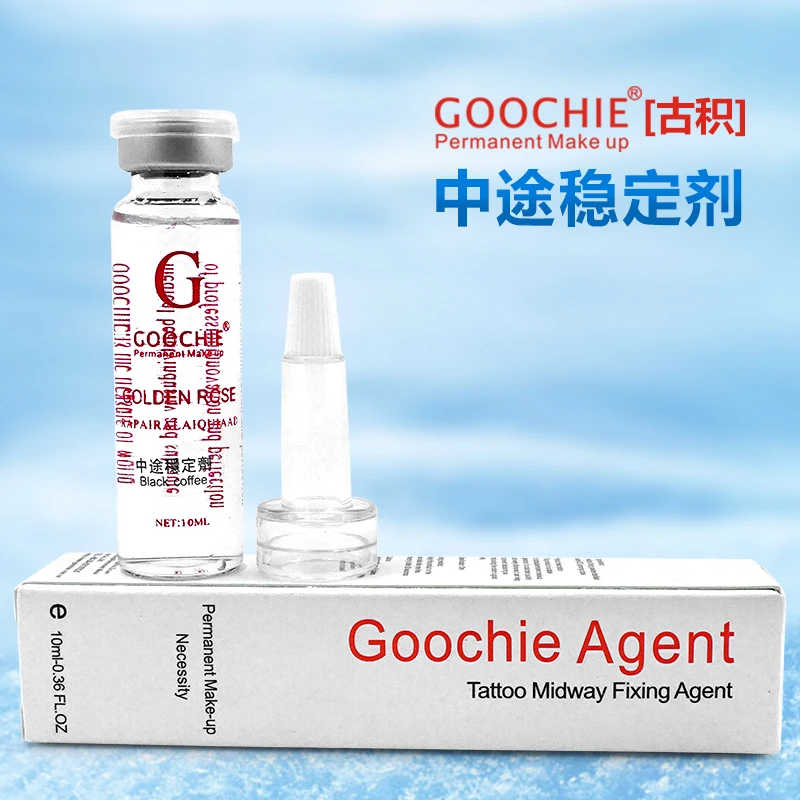

2 Pack Goochie Tattoo Midway Fixing Agent Effective Lock the Color 10g/pcs Tattoo Assistance Permanent Makeup
