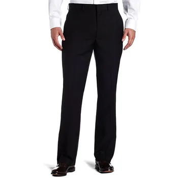 

Custom Made High Quality Men's Black-Solid Suit Separate Pant Wedding Suit Pants Men Suit Pants