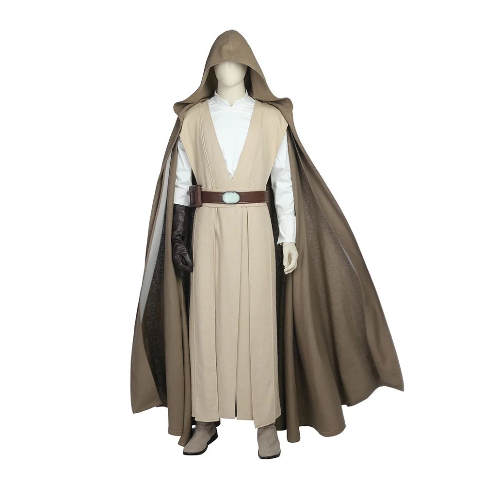 

Hot Star Wars 8 The Last Jedi Cosplay Luke Skywalker Cosplay Costume Halloween Carnival Party Outfit Costume Custom Made