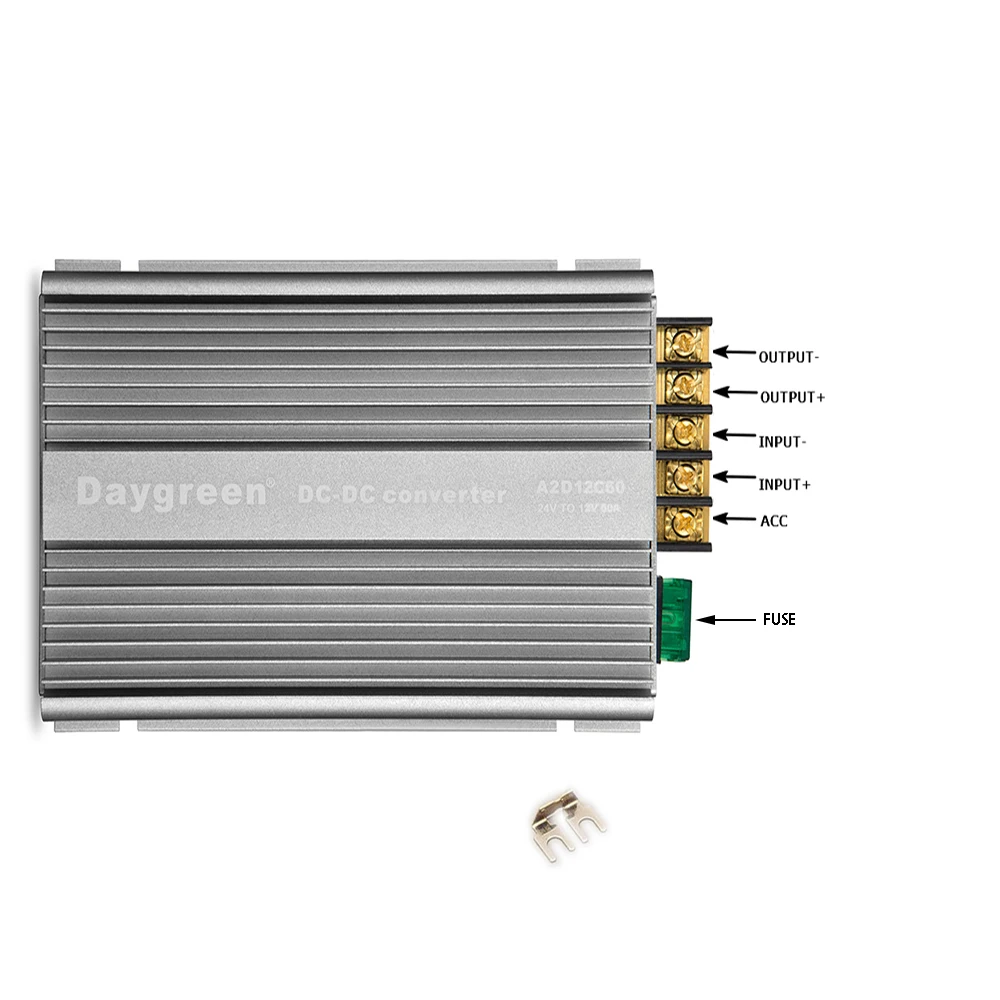 24 В до 12 В 60A 720 Вт новейший DC понижающий преобразователь редуктор для автомобильной машины ACC Включить 5 терминал Daygreen запатентованный