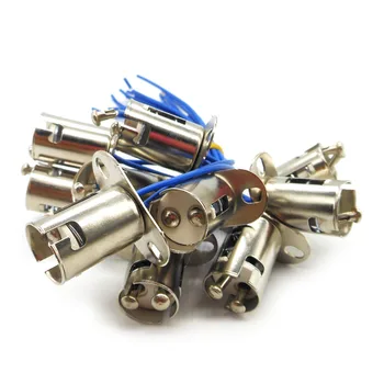 

JOYING LIANG 1176- BA15D 15MM Lamp Holder Double Wire Flat Feet Auto Car Lamp Bases Accessories 10pcs/lot