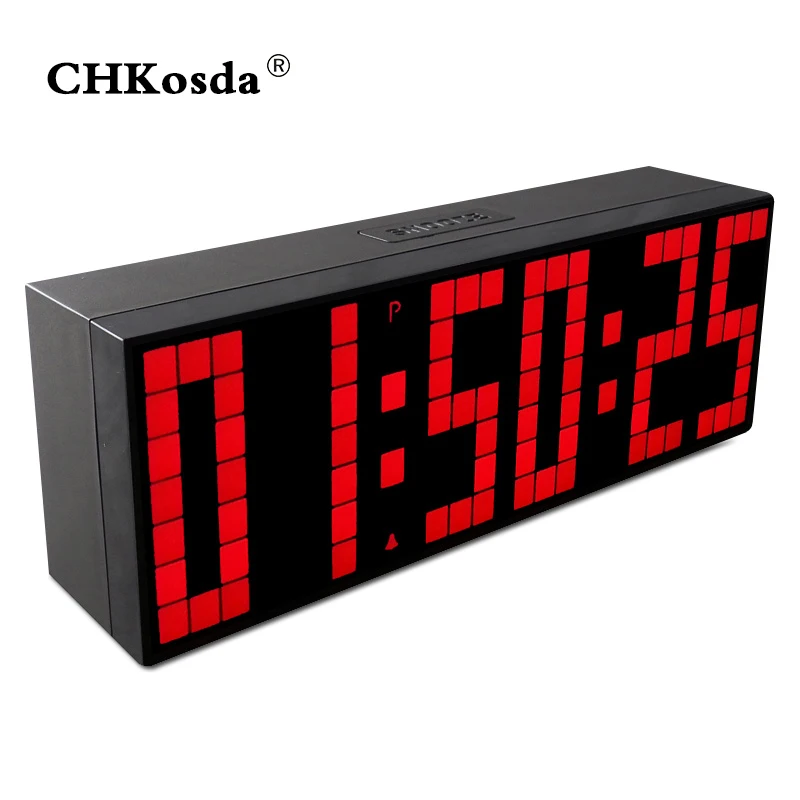 

FREE SHIPPING! Multi-function New Blue LED Clock