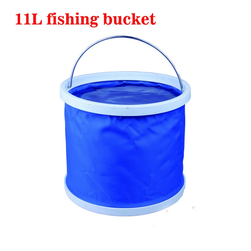 Buy 11L Fishing Buckets Outdoor Portable Folding