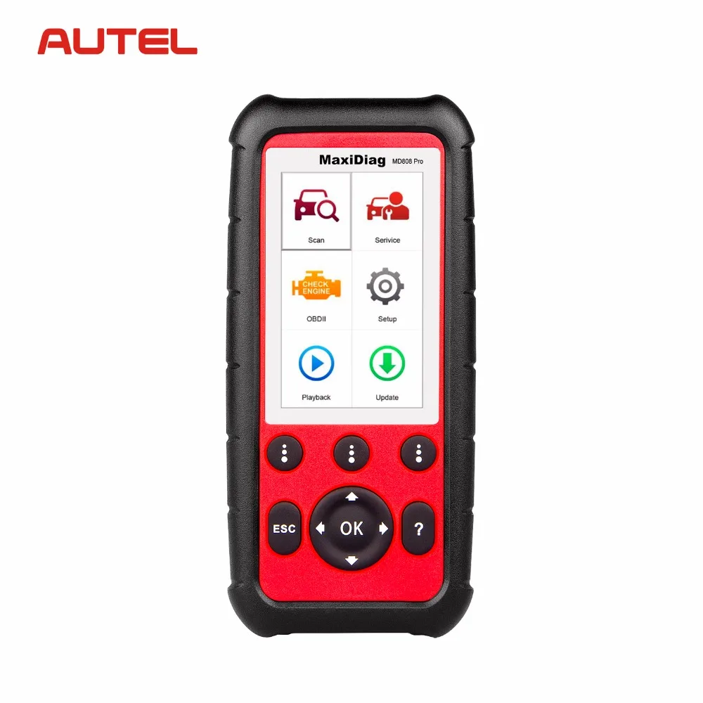 Autel MD808 Pro OBDII Auto Diagnostic Tool OBD2 Code Reader Scanner ABS SRS EPB BMS Code Reader Better MD802 MD805