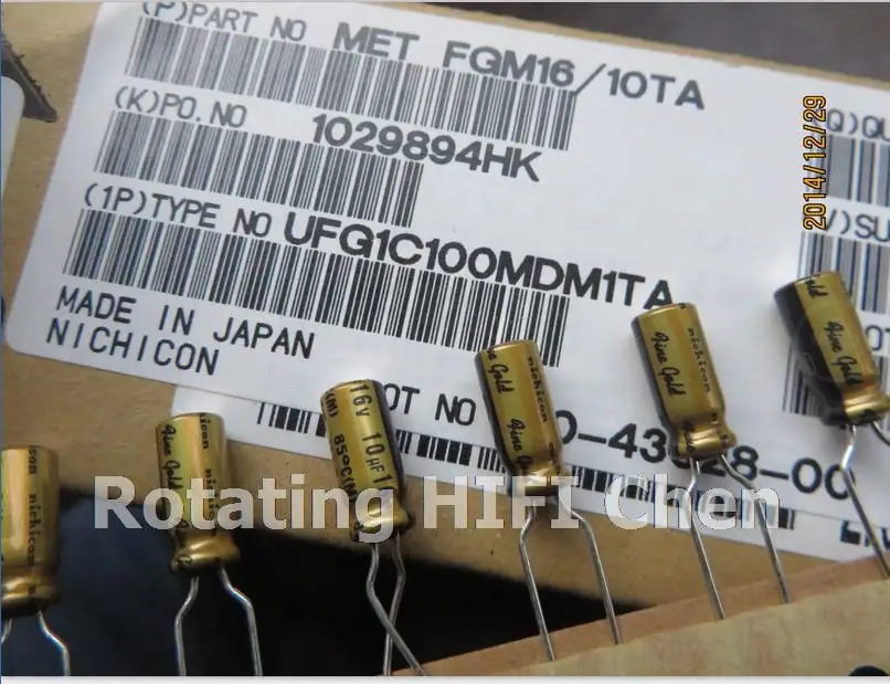 100 Stueck 4 x 5mm 10uF 25V Aluminium Elektrolyt Kondensator