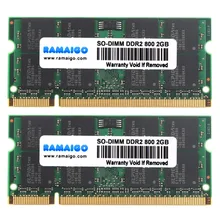 DDR2 800 2GB 4GB 8GB одиночный 4GB Sodimm ram PC2-6400S 1,8 V CL6 200 Pin Non-ECC Unbuffered notebook Laptop Memory Modules