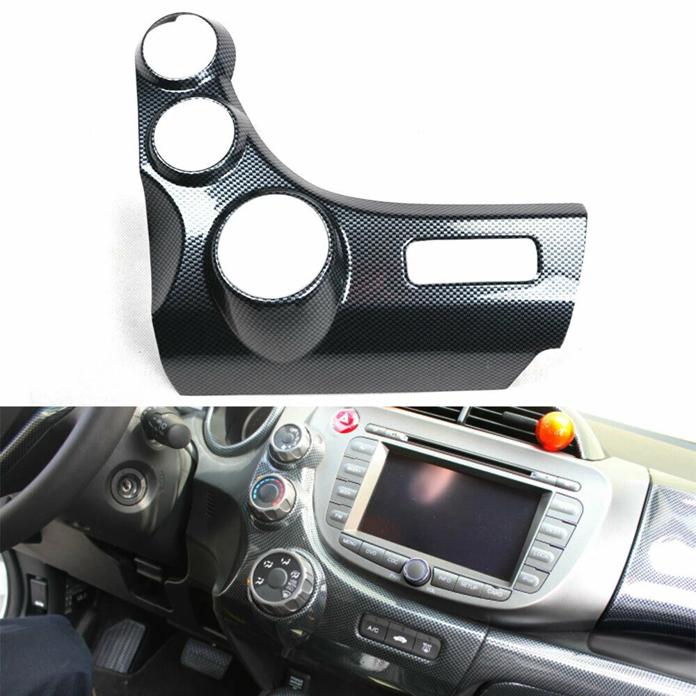 ホンダフィット08 13 Absカーエアコンacスイッチボタン制御ノブカバートリム Interior Mouldings Aliexpress