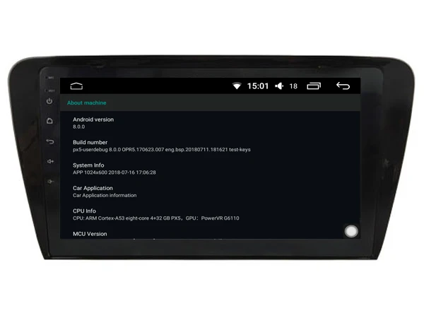 Best for Skoda Octavia 2014 Android 8.0 car gps multimedia 64GB rom+IPS screen+CARPLAY+TDA7851 Amplifer+4 Car Launcher autoradio 5