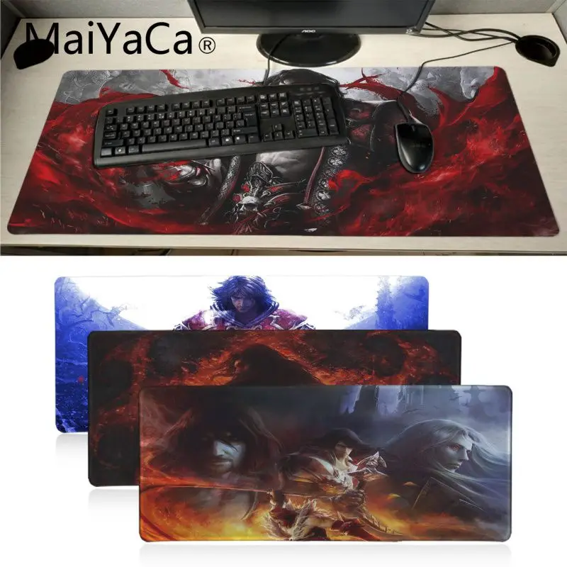 

MaiYaCa New Design Castlevanias Durable Rubber Mouse Mat Pad Customized gaming Mouse Pad Computer Laptop Anime Mouse pad