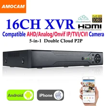 New CCTV 16Channel XVR Video Recorder All HD 1080P 5 in 1 16 CH Super DVR