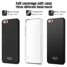 Xiaomi Mi 5c Случае Xiaomi Mi5c Чехол IMAK Противоударный Кремния мягкие TPU Телефон Обложка Для Xiaomi 5C + + Экран протектор