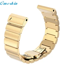 OMESHIN Цена по прейскуранту завода металлические часы из нержавеющей стали ремешок для Garmin Fenix 3/HR June23 Прямая поставка