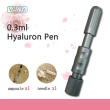 Vesta вращающаяся гиалуроновая шприц-ручка заводская цена без иглы мезотерапия Гиалуроновая кислота ручка высокого давления для против морщин