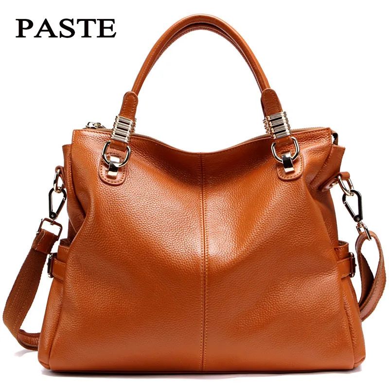 Бренд PASTE из натуральной кожи повседневные женские сумки высокого качества на плечо модные элегантные женские сумочки