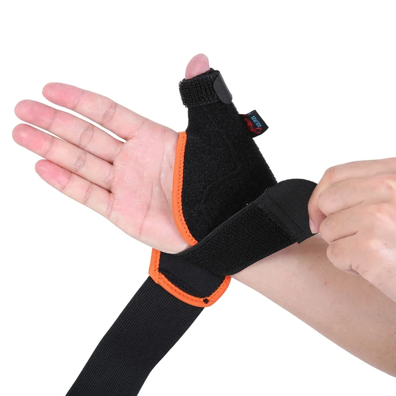 Férula para el pulgar, soporte de dedo para niños, color negro para  fractura de pulgar para tendinitis (XS)