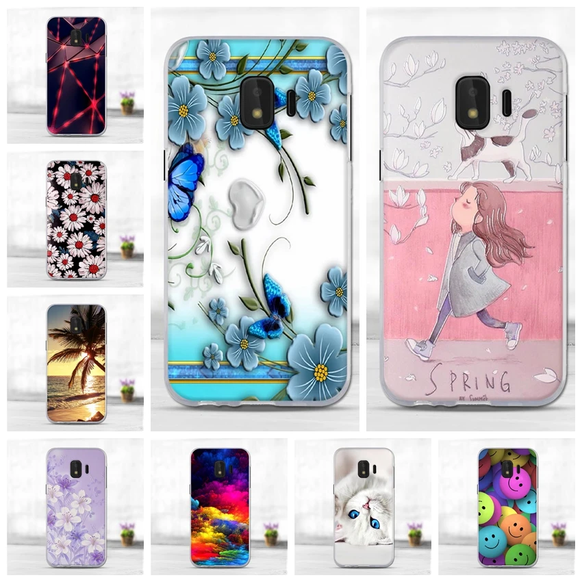 

Flower Case for Samsung Galaxy J2 Core Silicon Cover Soft TPU Case for Samsung Galaxy J2 Core J260f Phone Case Back Cover