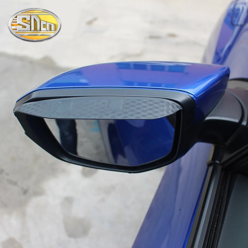2 шт. для автомобильного зеркала заднего вида Honda Civic 2012-2018 наклейки бровей