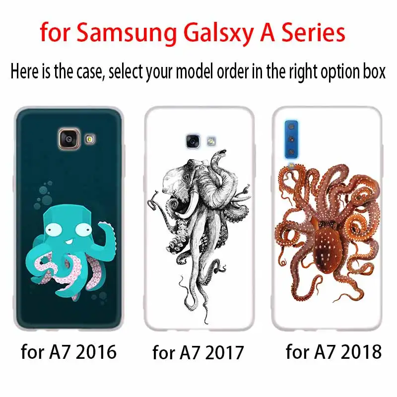 Мягкий чехол из ТПУ для Samsung Galaxy A10/A30/A40/A50/A70 A9 A8 A6 a7 2018 A3 A5 2017 2016|Бамперы| |
