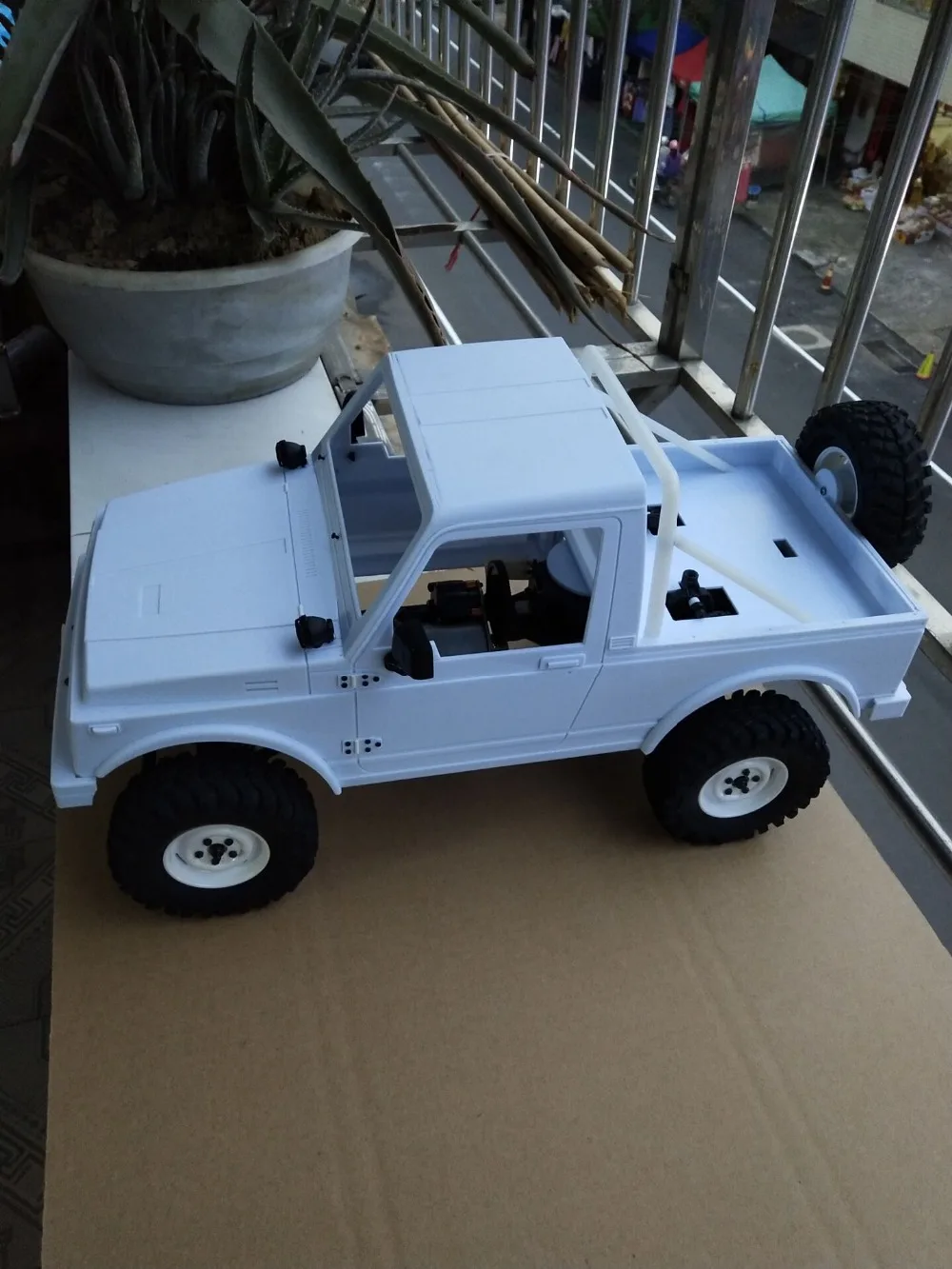 Жесткий Неокрашенный грузовик Toyota Body shell наборы для AXIAL SCX10 RC4WDD D90 JIMNY MST CMX CFX 1/10 Rock Cralwer грузовик