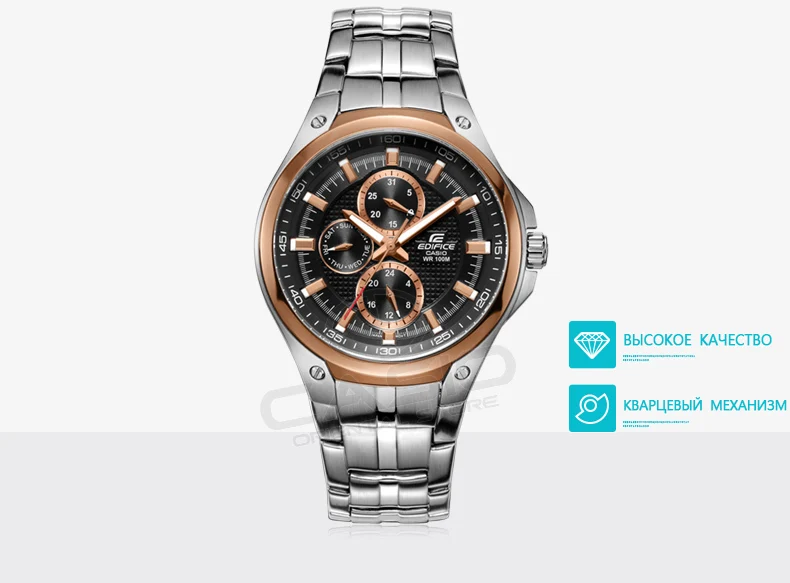 Casio edifice часы мужские подарок наручные часы водонепроницаемый дизайн прохладный моды кварцевые часы ef-326d-7a подарок relogio masculino