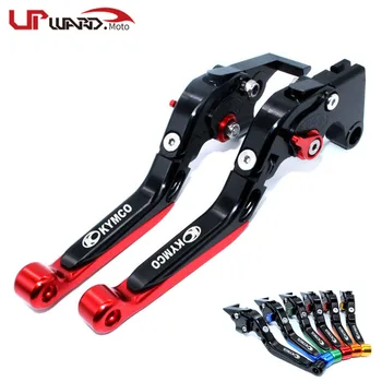 

For KYMCO Xciting 250 CK250T 300 CK300T ABS 400 500RI S400 K-XCT 300 NIKITA 200/300I CNC Folding Extendable Brake Clutch Levers