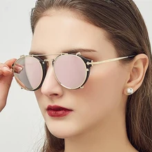 Vintage STEAMPUNK Sunglasses round Designer steam punk Metal OCULOS de sol women COATING SUNGLASSES Men Retro CIRCLE SUN GLASSES Vintage STEAMPUNK Sunglasses round Designer steam punk Metal OCULOS de sol women COATING SUNGLASSES Men Retro CIRCLE SUN GLASSES