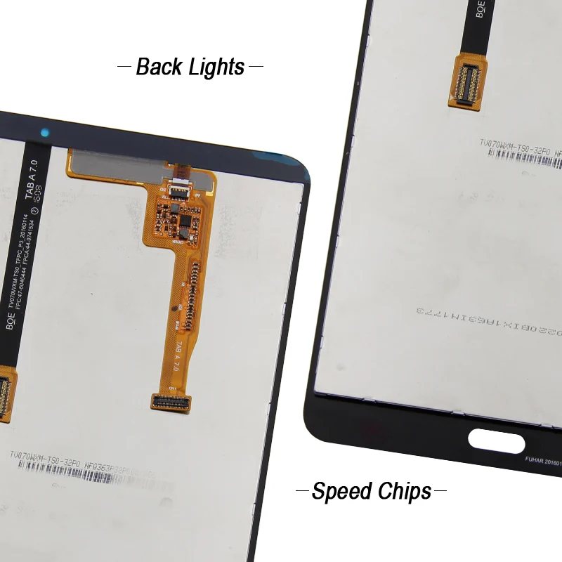 Для samsung Galaxy Tab A 7,0() SM-T280 T280 дисплей Панель ЖК комбо сенсорный экран Стекло сенсор запасные части