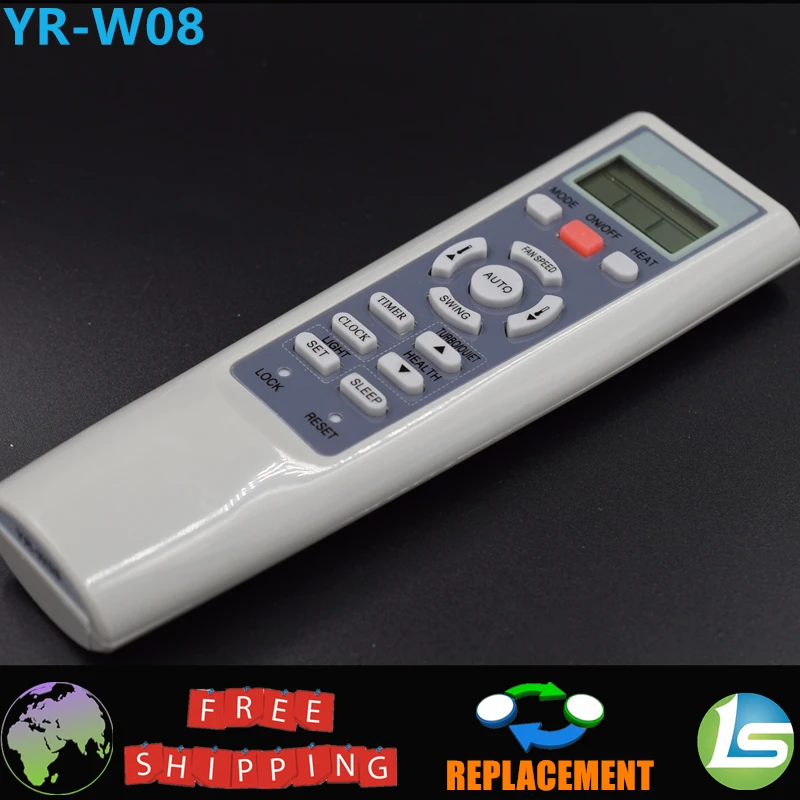 REPLACEMENT Remote Control For Haier AC A/C Air Conditioner YR W08 YR