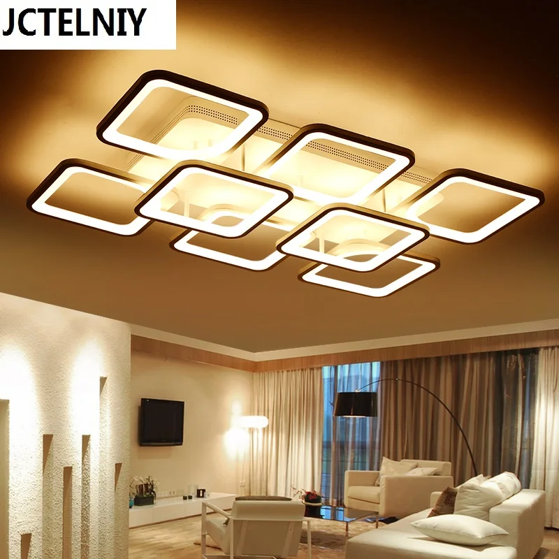 Ultra-thin Acrylic Modern led ceiling lights for living room bedroom Study Room Home Led Ceiling Lamp Free Shipping