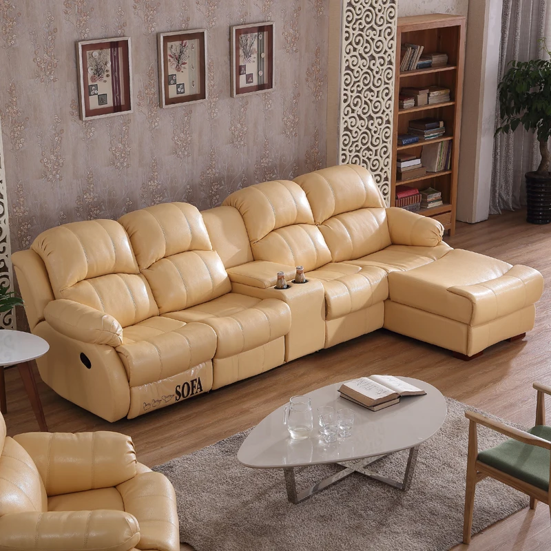 L-образный дом fuctional диван дизайн# CE-QMA8116