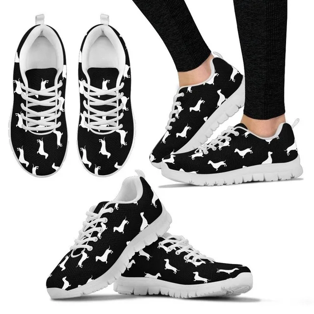 INSTANTARTS Men Running Shoes Lightwight Women Casual Mesh Sneakers Surgeon Print Male Trainer Man Shoes Orthopedic Nurse Shoes - Color: YQ1552AQ