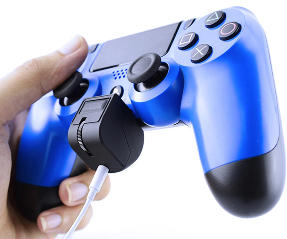 Ps4 アクセサリー Ps4 ため Dualshock4 用コントローラボリュームマイクミュート制御 3 5 ミリメートルジョイスティックヘッドセットアダプタ有線ヘッドホン Replacement Parts Accessories Aliexpress