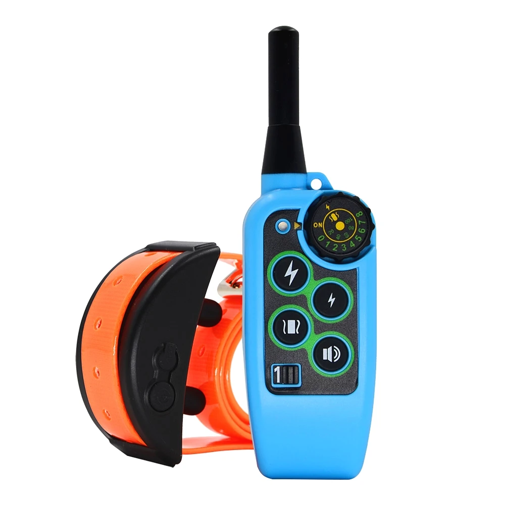 

Dog Behavioral Training Collar Vibration Electric Shock Collars For Dogs 8 Levels IP7 Waterproof Remote Control Device Charging