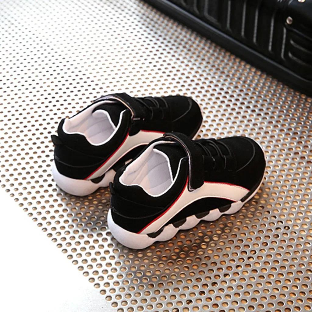 Детская обувь для девочек на плоской подошве для бега; Детские кроссовки с дышащей сеткой; теннисные кроссовки; спортивная обувь из мягкой кожи; Los zapatos# YL