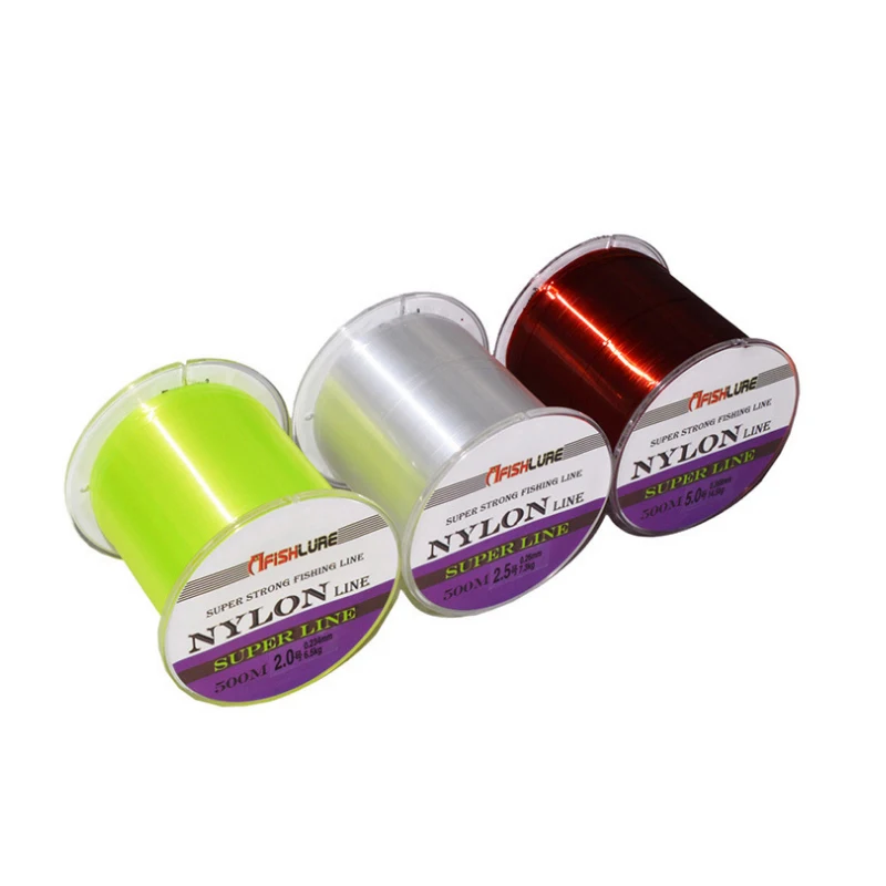 

500m Monofilament Line Fly Nylon Fishing Lines For Crap Fishing Accessories Pesca Super Strong