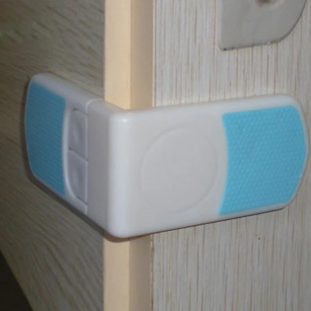 

2pcs Child Lock Protection Of Children Locking Doors For Children's Safety Kids Plastic Lock Safety Kids Safety Plastic Lock