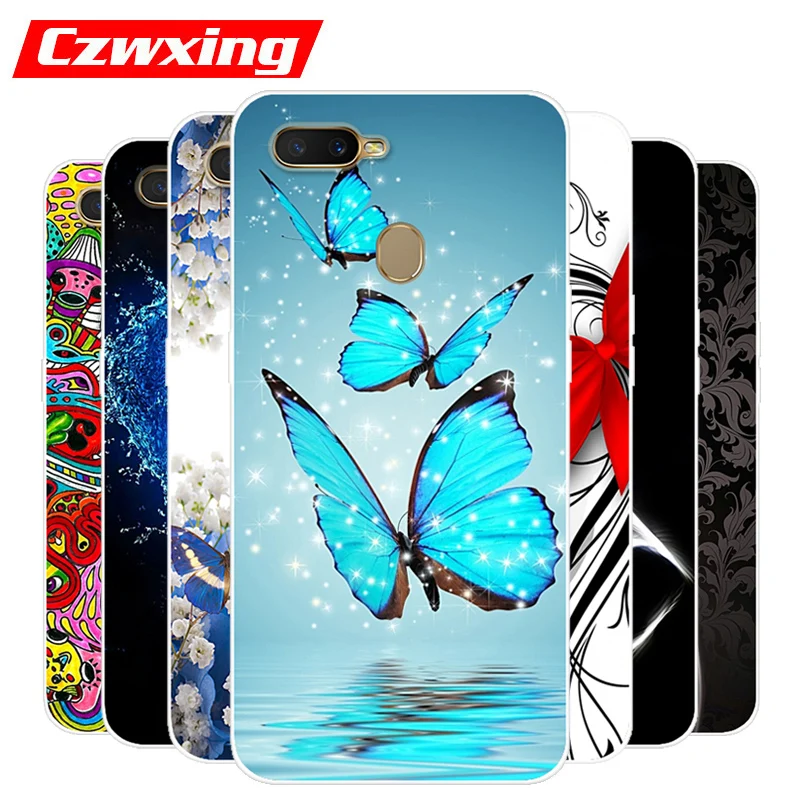 

For OPPO AX7 Case OPPOAX7 Case Silicone TPU Soft Cover Phone Case On OPPO AX7 CPH1901 CPH 1901 OPPOAX7 OPPO AX 7 A7 Case Cartoon