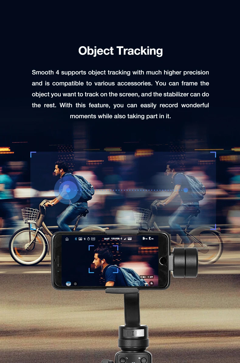 ZHIYUN Smooth 4 3 оси смартфон ручной карданный стабилизатор steadicam для iphone 6 X Экшн-камера huawei P20 Pro Gopro4 SJCAM