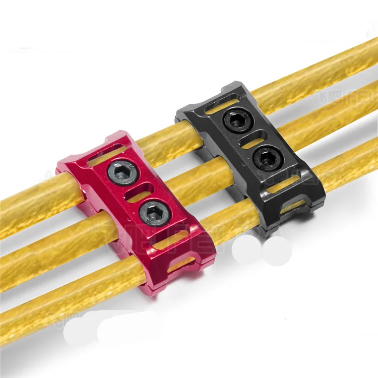 

2PCS ESC Motor Cable Manager 10AWG 12AWG Wire Fixed Clamp Buckle Prevent Tangled Line Clip Tool for RC Model Cars Climbing Car